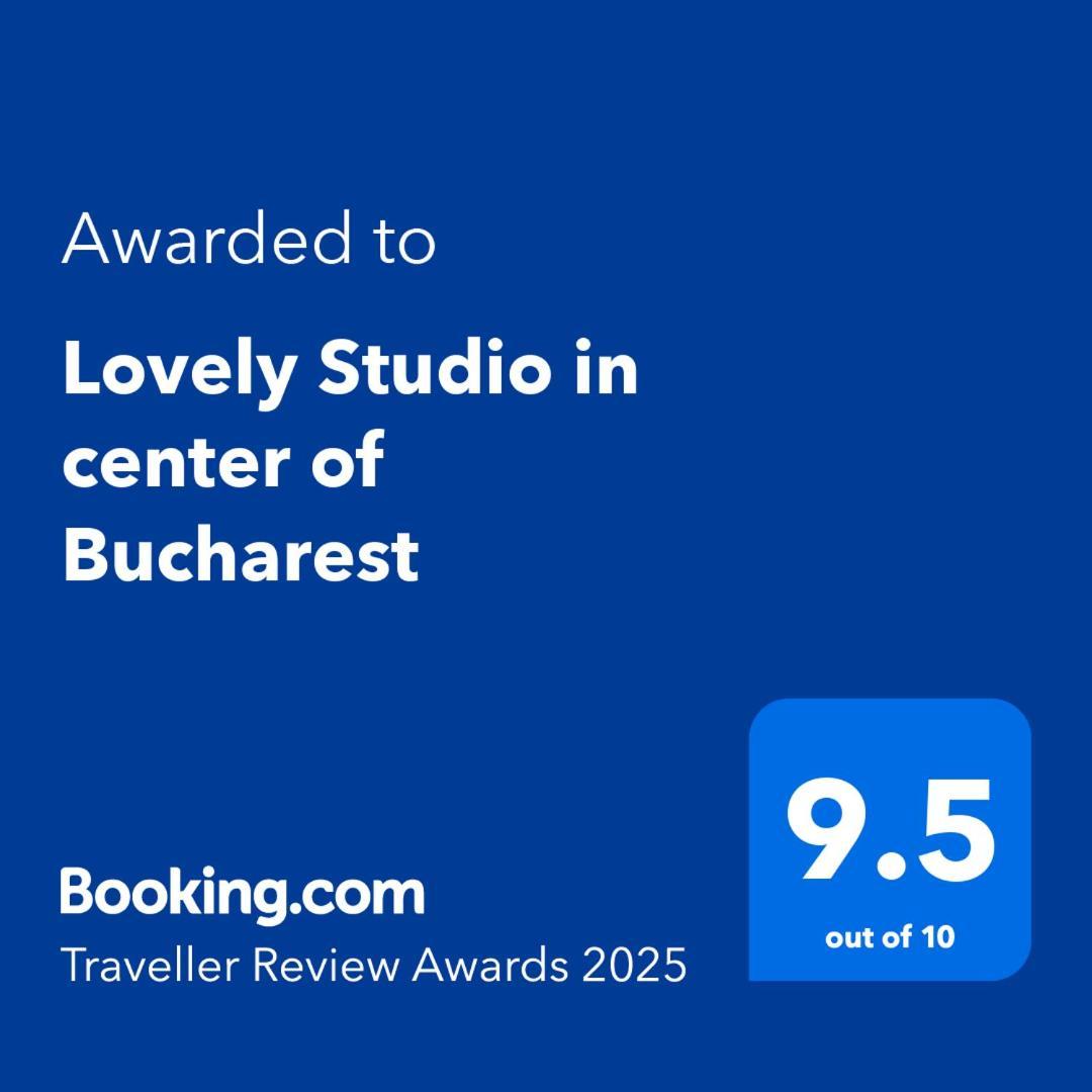The-Point Lovely Studio In Center Of Bukarest Exteriör bild